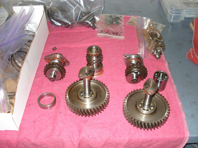 assorted timing gears