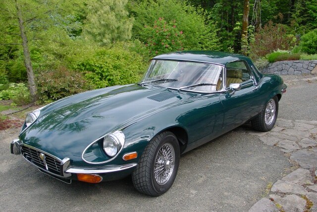 This 1974 Jaguar EType V12 Roadster is available on Ebay and has a 