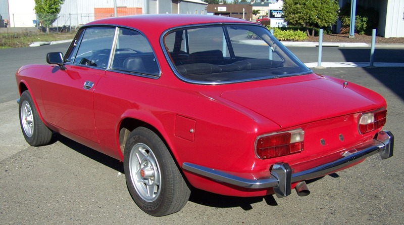 1974 Alfa Romeo GTV 2000 Coupe The interior has a largely stock appearance