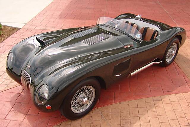 This Jaguar CType Replica by Proteus is available on eBay