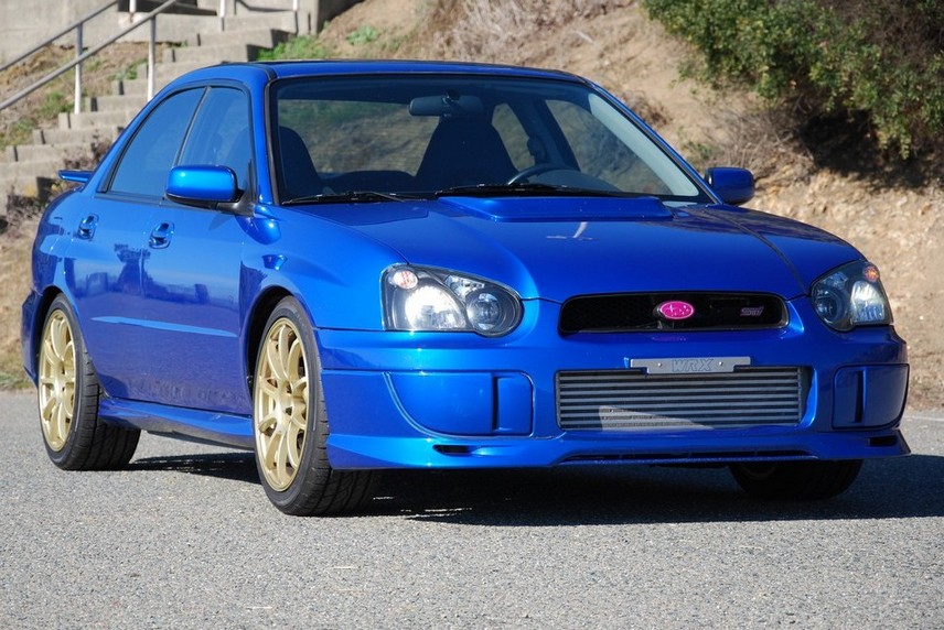 2004 Subaru Wrx Sti For Sale The Motoring Enthusiast