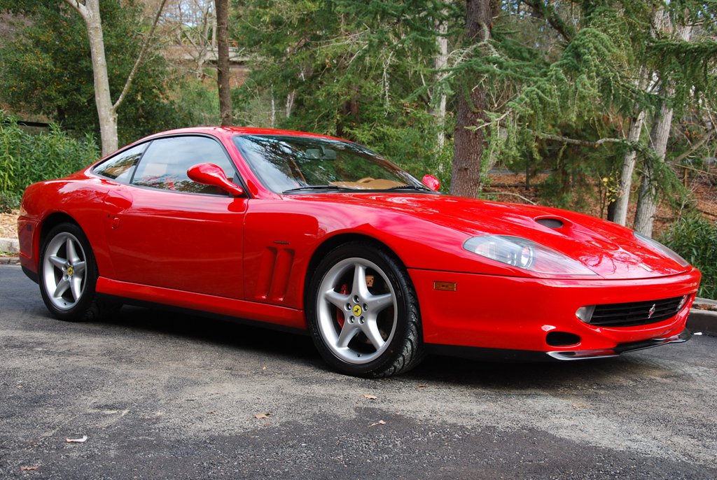 1999 Ferrari 550 Maranello for sale Exterior Rosso Corsa Interior Cuoio 