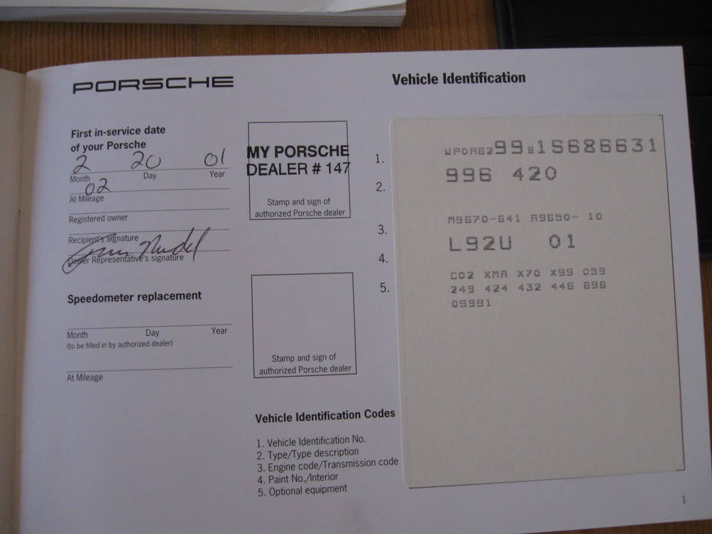 2001 Porsche Turbo Tiptronic for sale