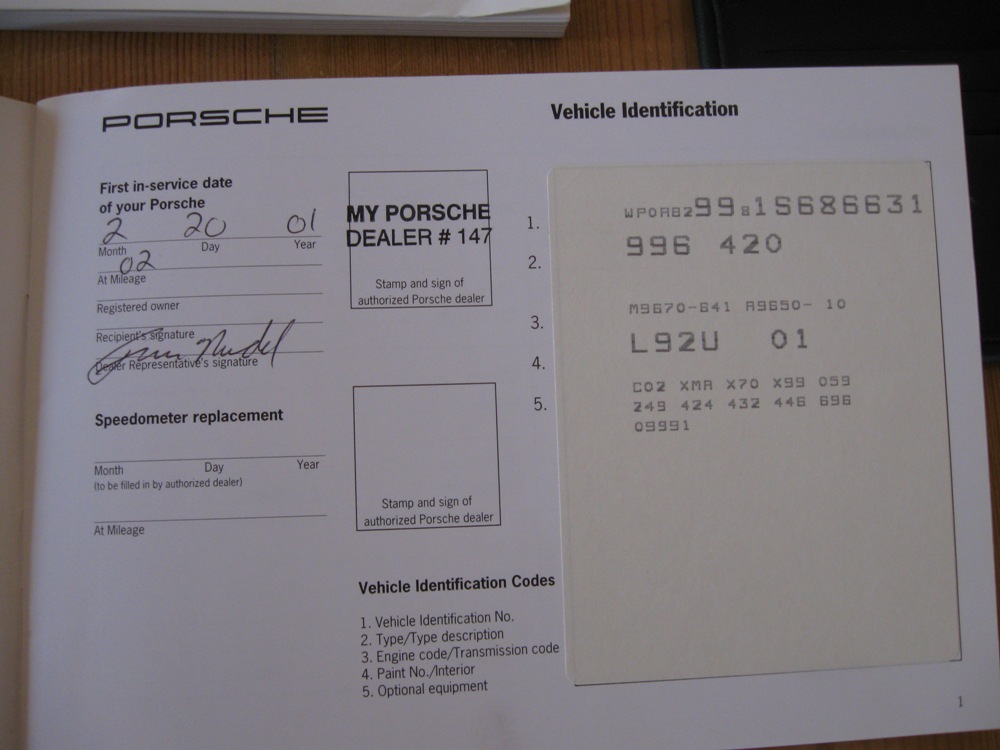 2001 Porsche Turbo Tiptronic for sale