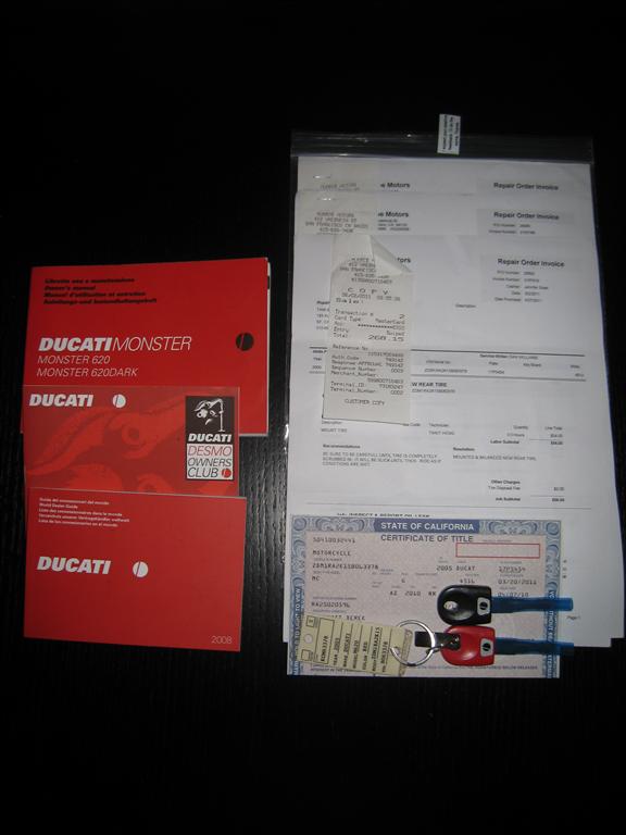 2005 Ducati Monster 620 for sale