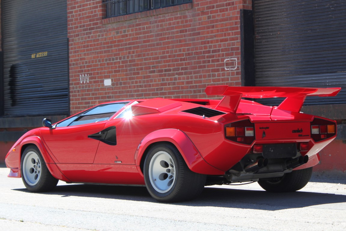 1986 Lamborghini Countach 5000 Quattrovalvole Downdraft For Sale