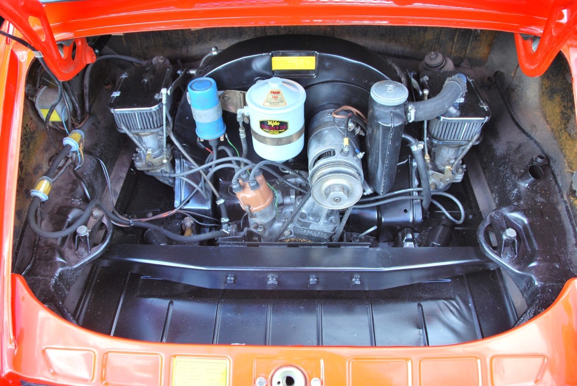 tangerine 1968 porsche 912 coupe for sale