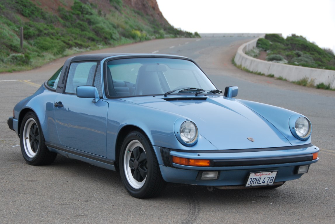 tangerine 1985 porsche 911 Carrera 3.2 targa for sale