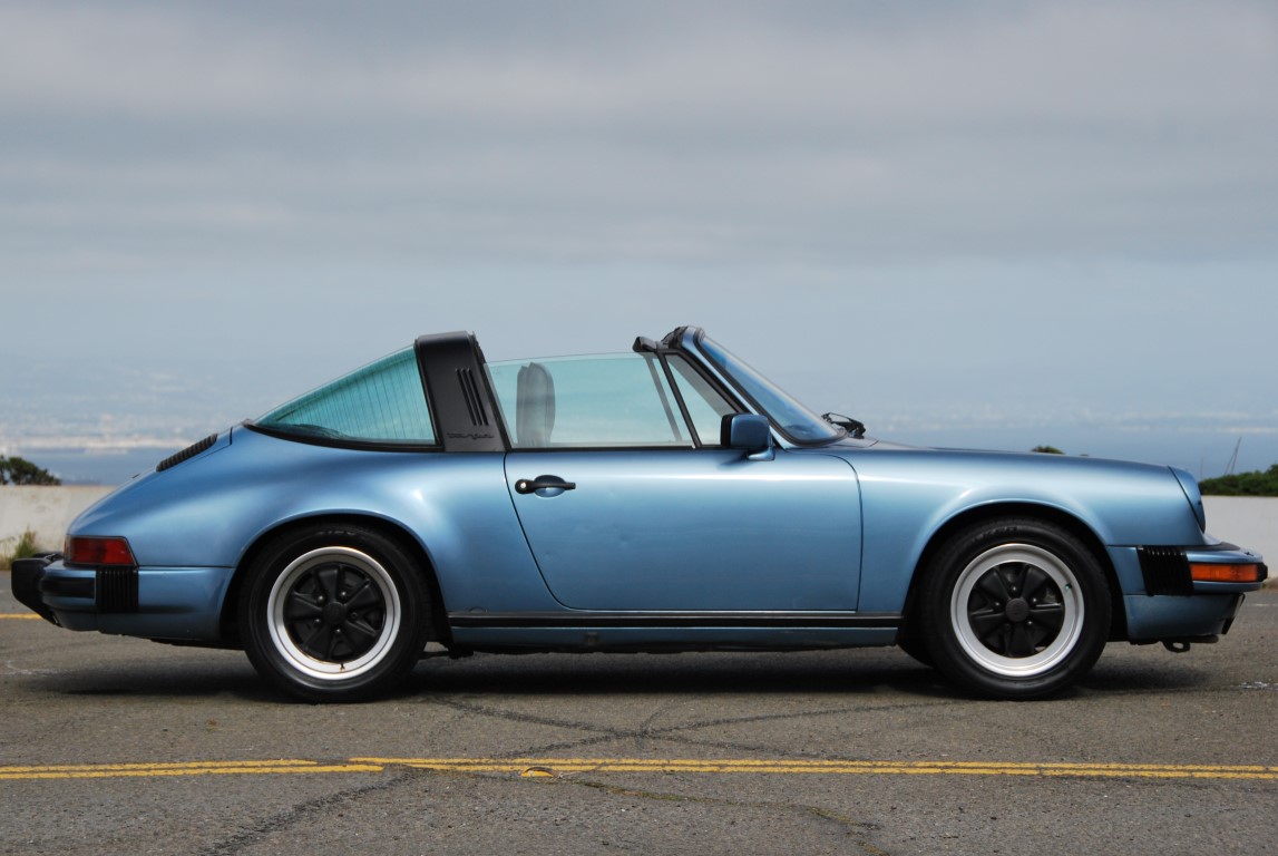 tangerine 1985 porsche 911 Carrera 3.2 targa for sale