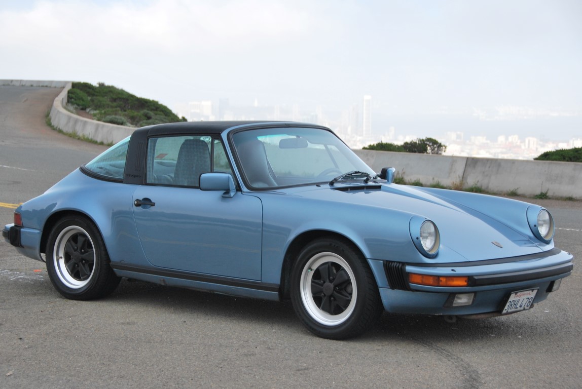 tangerine 1985 porsche 911 Carrera 3.2 targa for sale