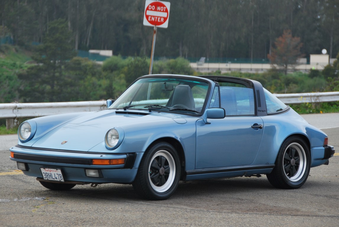 tangerine 1985 porsche 911 Carrera 3.2 targa for sale