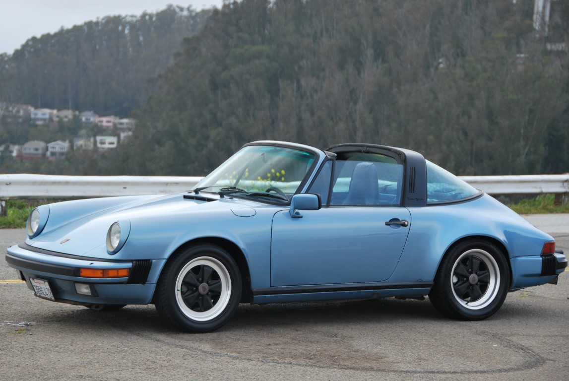 tangerine 1985 porsche 911 Carrera 3.2 targa for sale