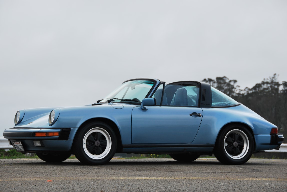 tangerine 1985 porsche 911 Carrera 3.2 targa for sale