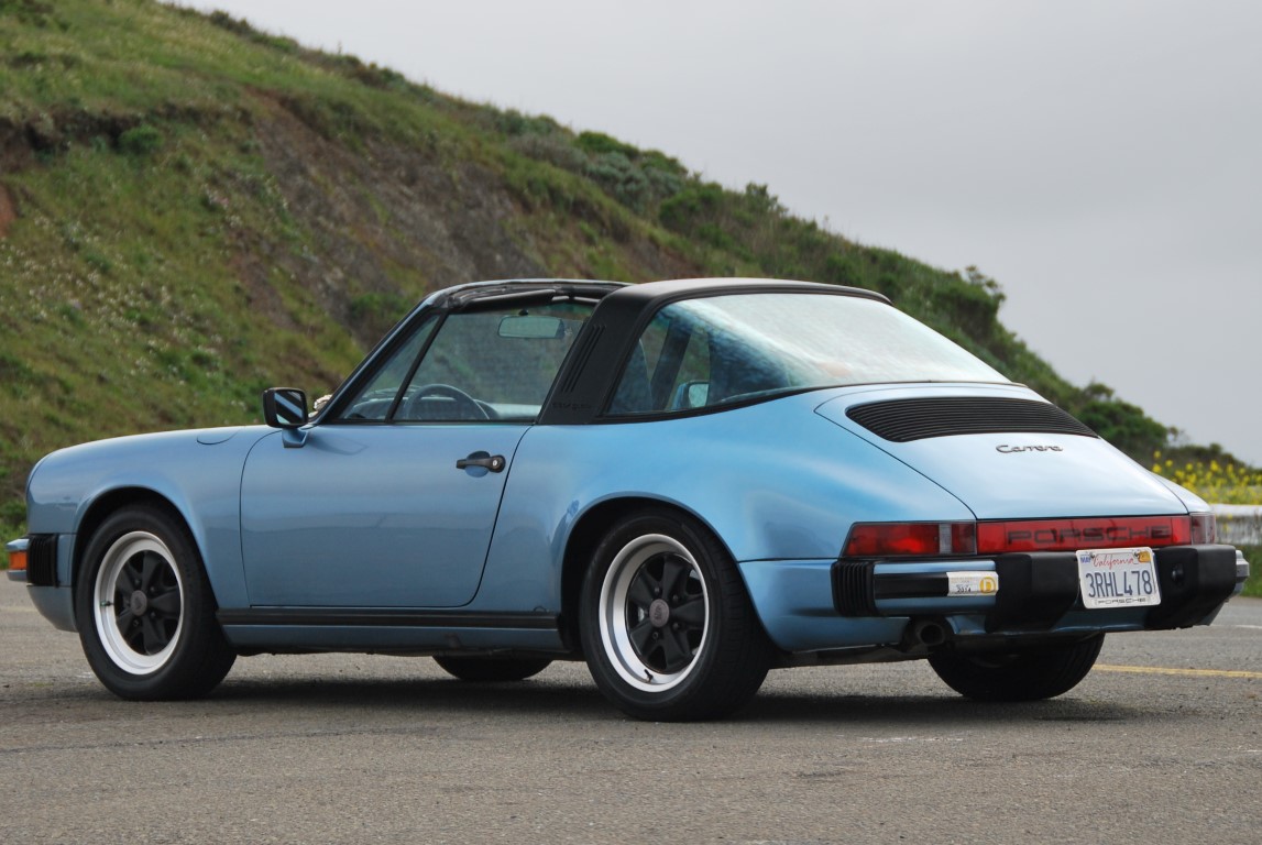 tangerine 1985 porsche 911 Carrera 3.2 targa for sale