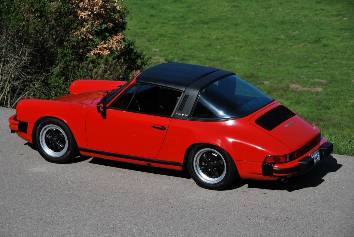 guards red 1982 Porsche 911SC Targa for sale