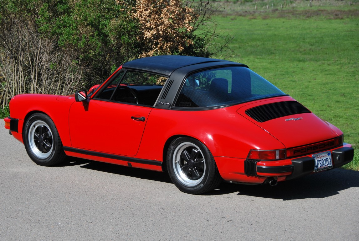 guards red 1982 Porsche 911SC Targa for sale