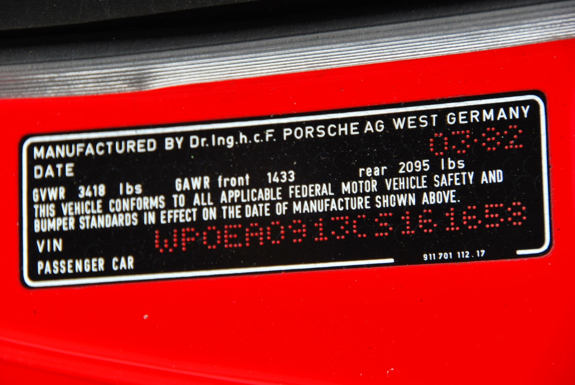 guards red 1982 Porsche 911SC Targa for sale