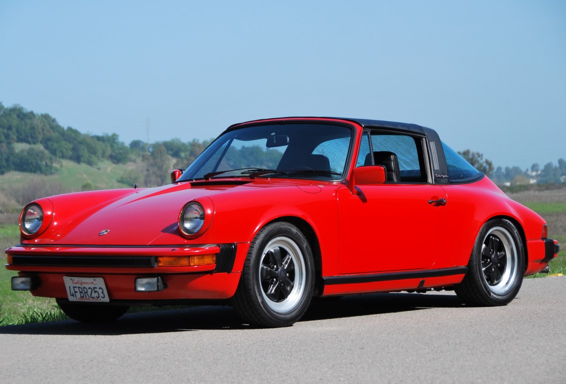 guards red 1982 Porsche 911SC Targa for sale