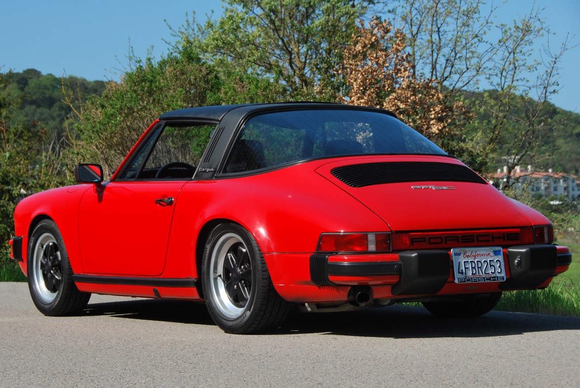 guards red 1982 Porsche 911SC Targa for sale