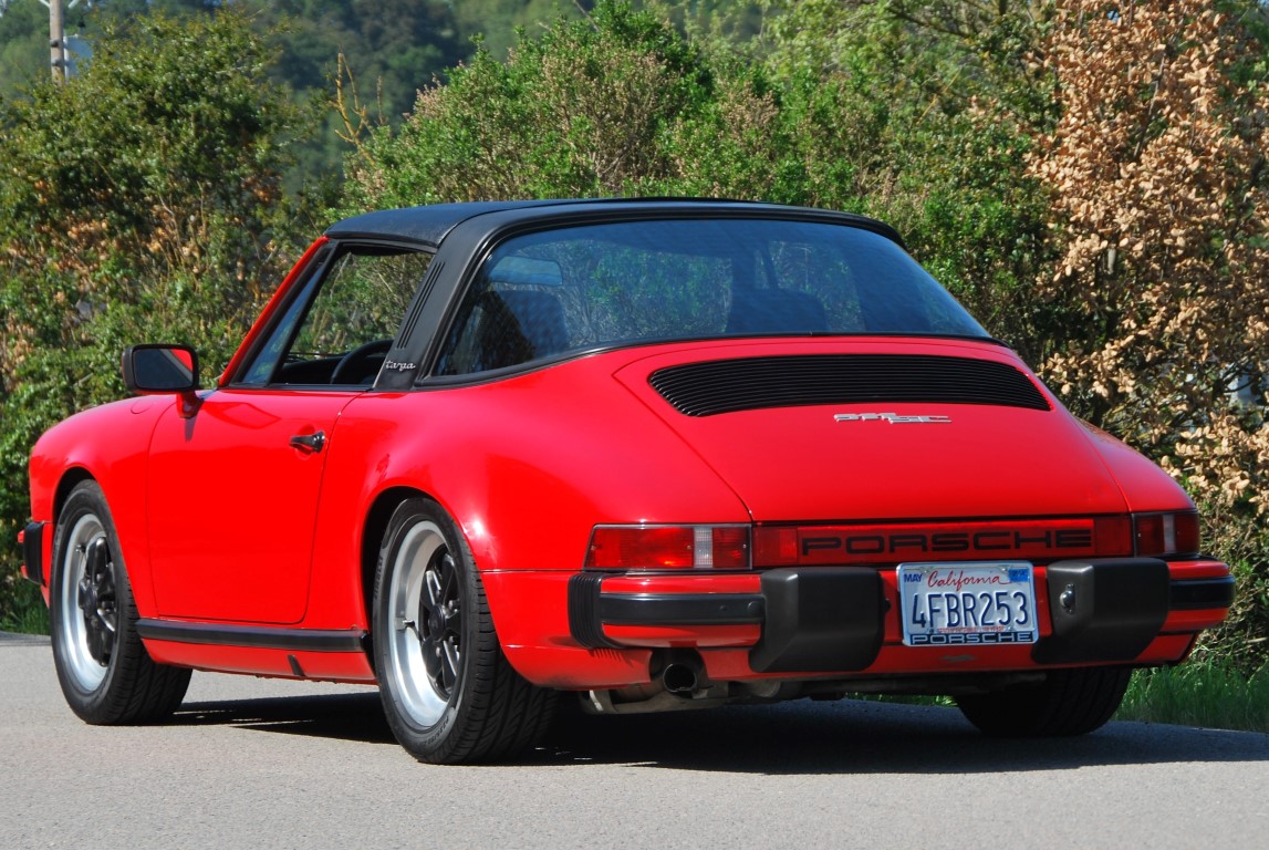 guards red 1982 Porsche 911SC Targa for sale