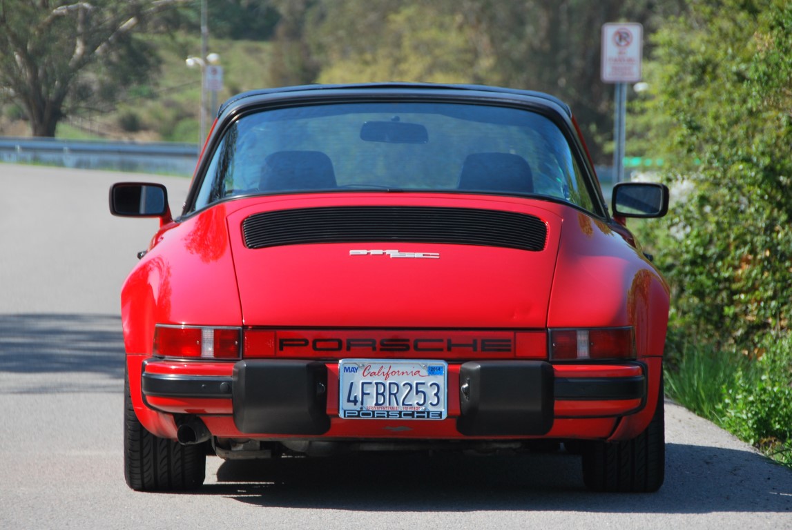 guards red 1982 Porsche 911SC Targa for sale