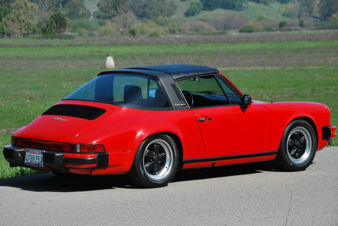 guards red 1982 Porsche 911SC Targa for sale