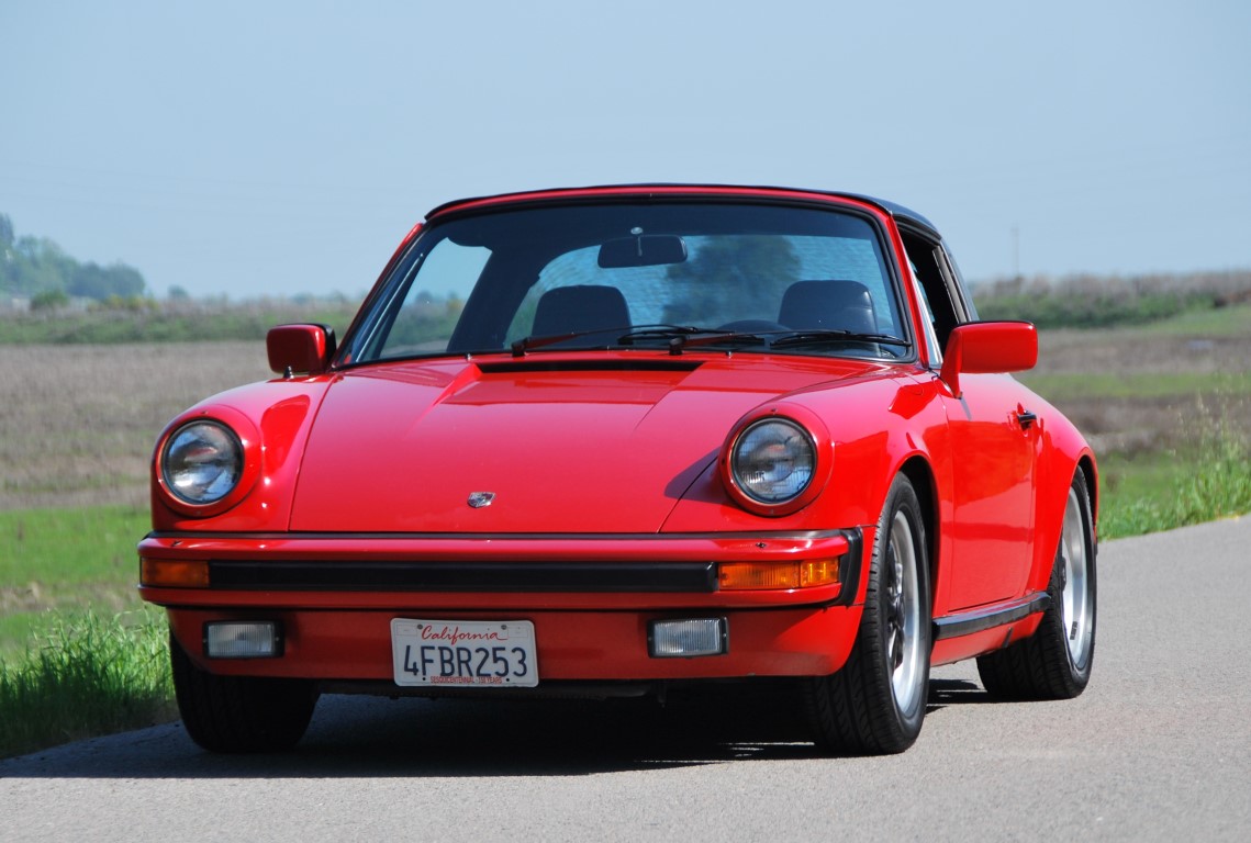 guards red 1982 Porsche 911SC Targa for sale