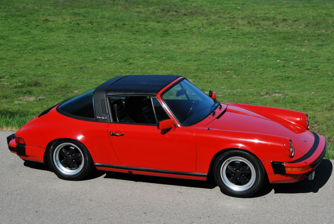 guards red 1982 Porsche 911SC Targa for sale