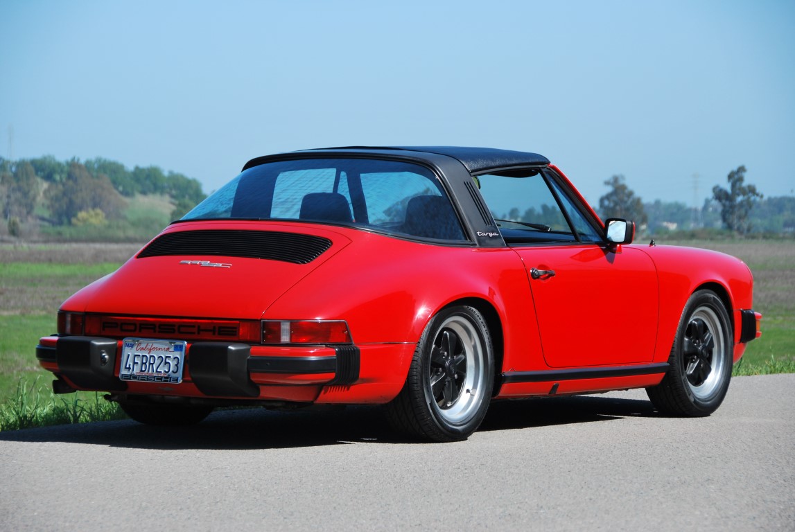 guards red 1982 Porsche 911SC Targa for sale