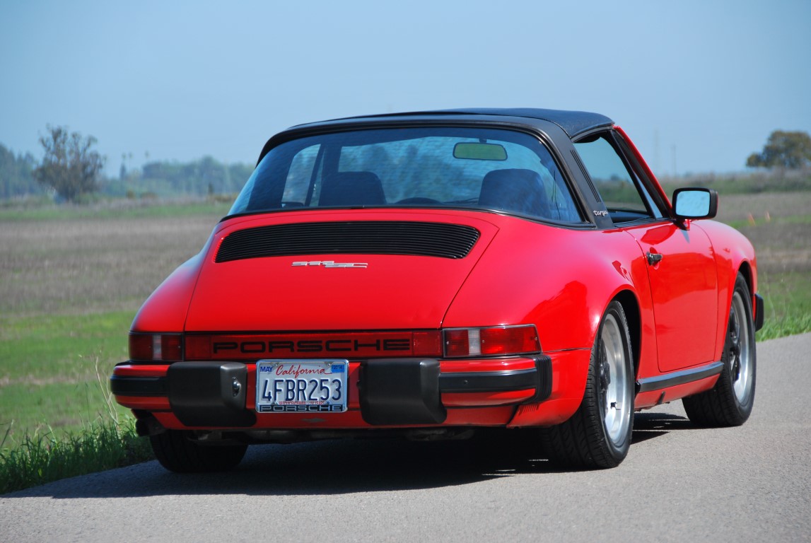 guards red 1982 Porsche 911SC Targa for sale