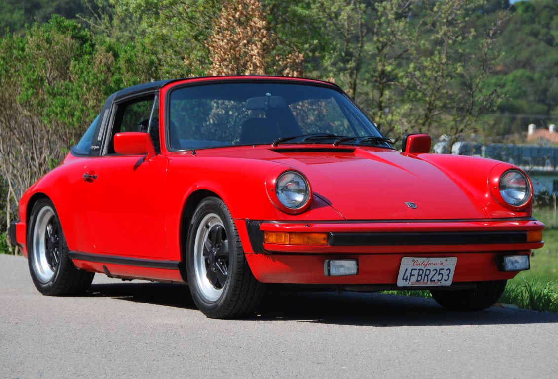 guards red 1982 Porsche 911SC Targa for sale