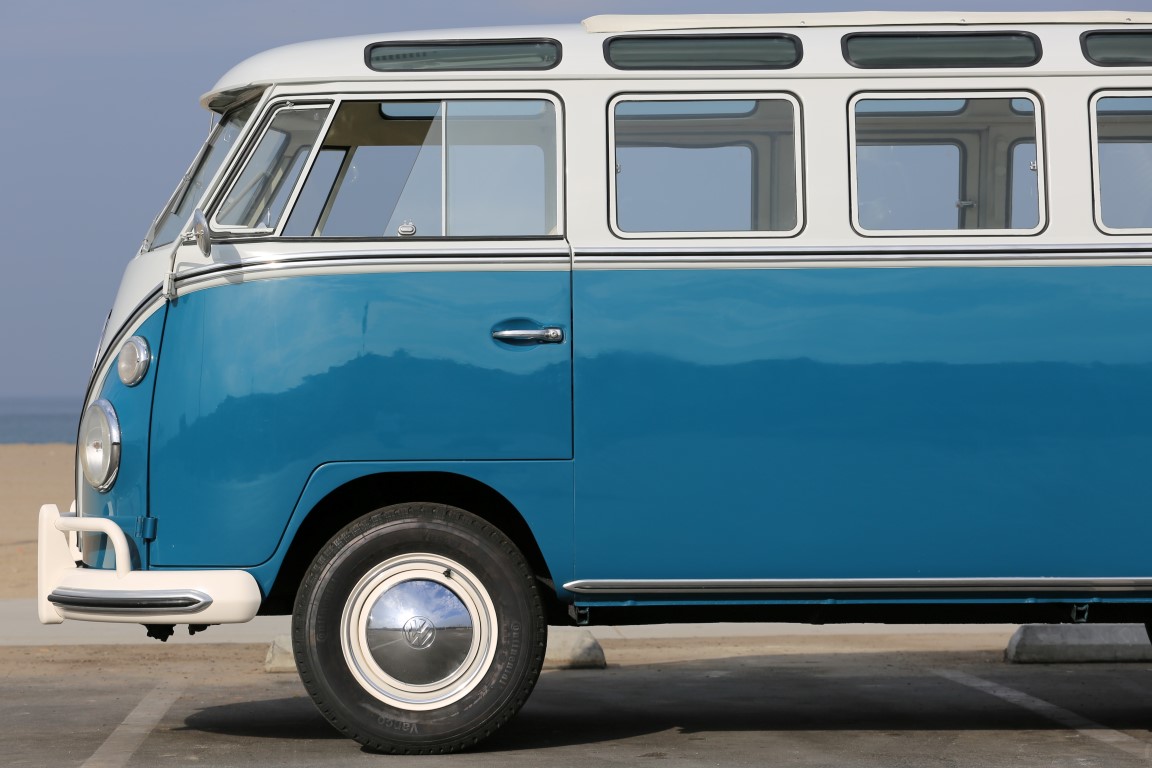 1967 volkswagen 21-window deluxe microbus for sale