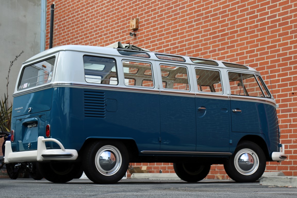 1967 volkswagen 21-window deluxe microbus for sale