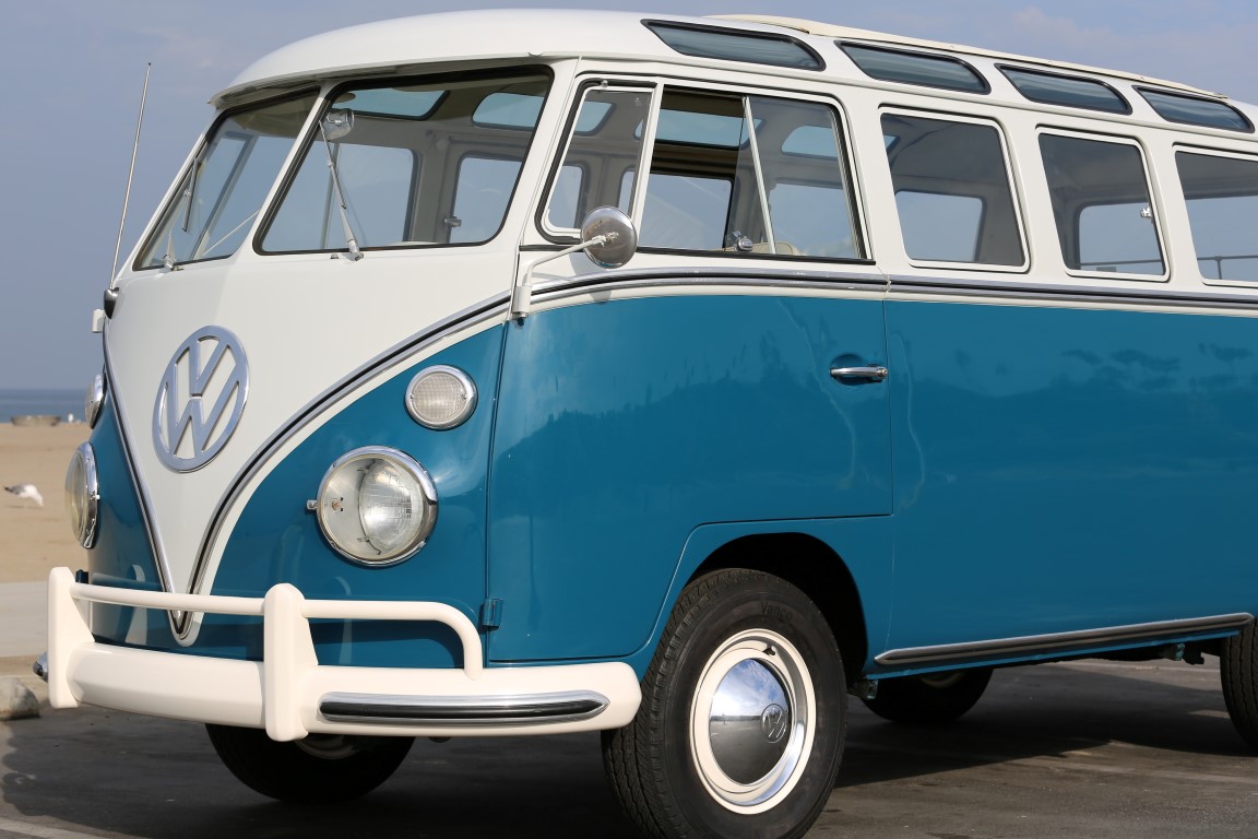 1967 volkswagen 21-window deluxe microbus for sale