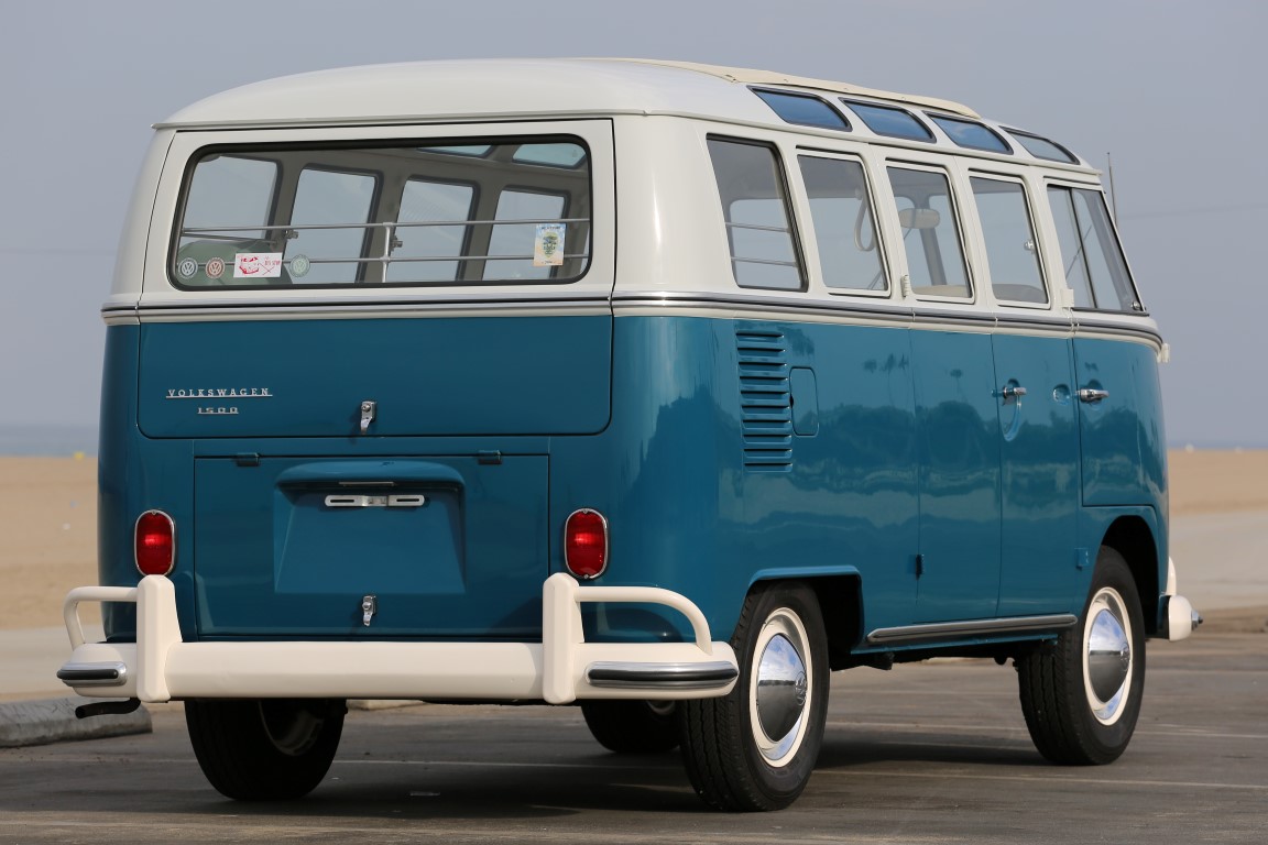 1967 volkswagen 21-window deluxe microbus for sale