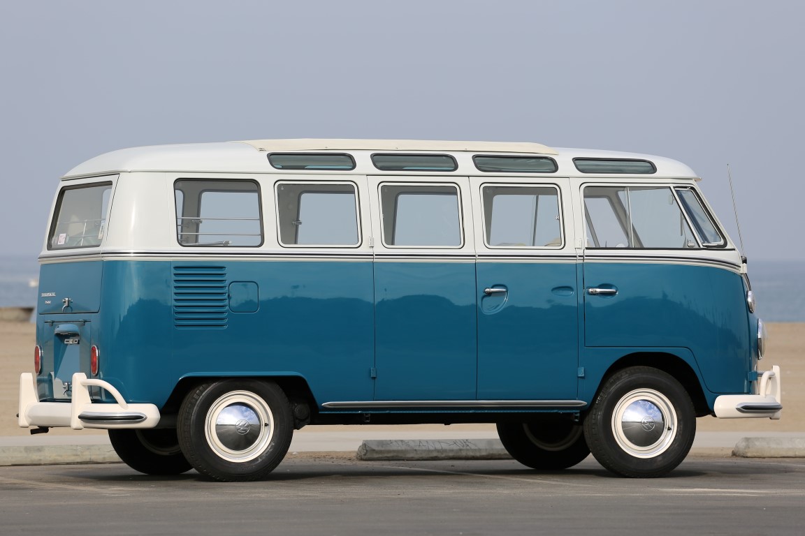 1967 volkswagen 21-window deluxe microbus for sale