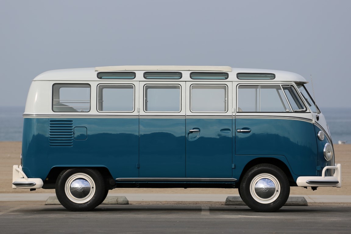 1967 volkswagen 21-window deluxe microbus for sale