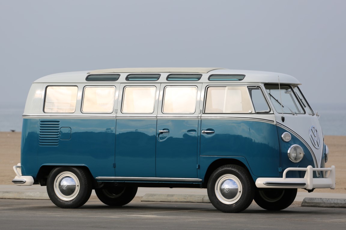 1967 volkswagen 21-window deluxe microbus for sale