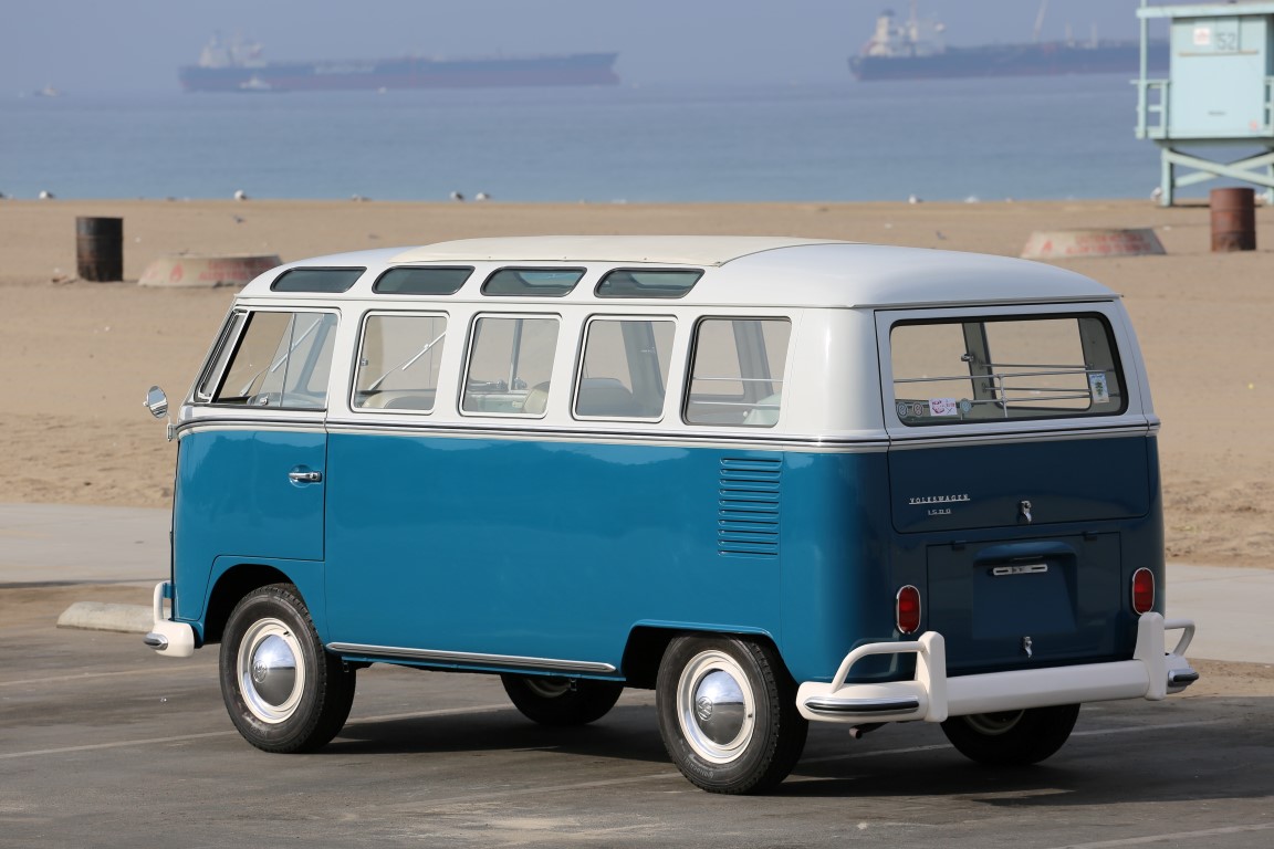 1967 volkswagen 21-window deluxe microbus for sale